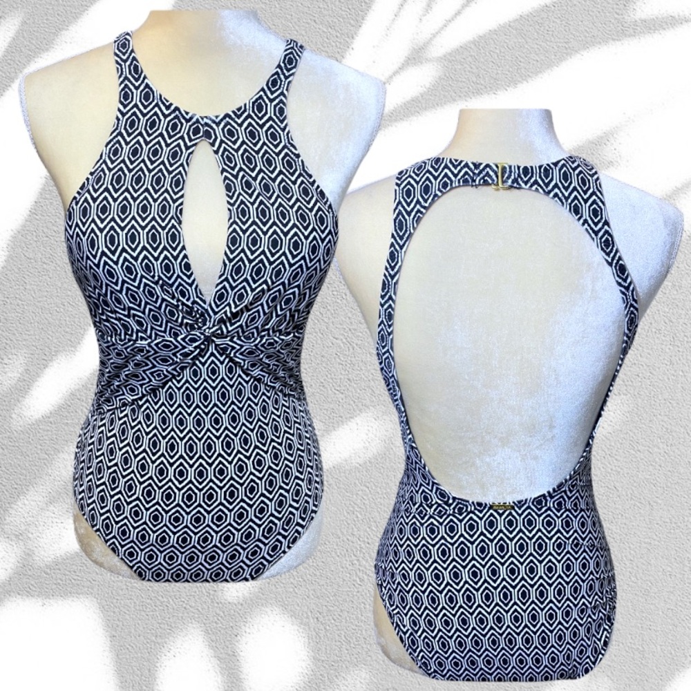 Helen Jon Printed One Piece Swimsuit